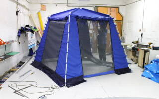 Тент-палатка для полевой кухни 3х3 метра