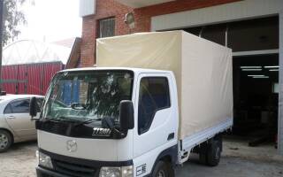 Тент на грузовой автомобиль японского производства Mazda Titan Dash