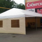 Шатер для летнего кафе в Томске